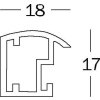 Пластикова рамка Walther Trendstyle від 10x15 см до 70x100 см