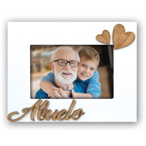 Фоторамка Abuelo 10x15 см біла