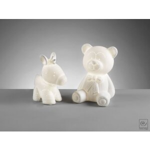 20QTEDDY Настільна лампа Масканьї ведмедик 25 см