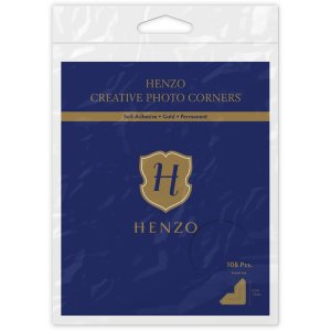 Кольорові фотокуточки Henzo золото 108 штук