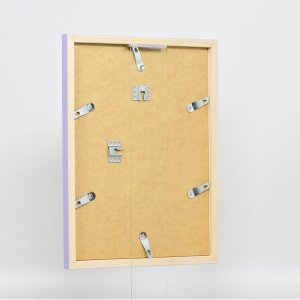 Деревянная рама Top Cube 10x15 см сиреневое антибликовое стекло