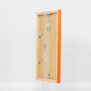 Деревяна рамка Top Cube 10,5x14,8 см оранжеве антиблікове скло