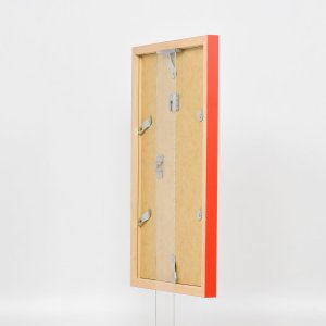 Деревяна рамка Top Cube 18x32 см червоне антиблікове скло
