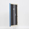 Эффектная деревянная рамка профиль 89 синий 18x32 см акриловое стекло