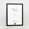Деревянная рама Top Cube 25x30 см черное антибликовое стекло