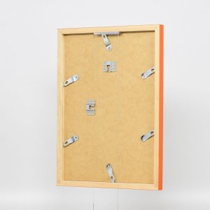 Деревяна рамка Top Cube 25x50 см оранжеве антиблікове скло
