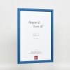 Ефект деревяної рами профіль 89 синій 25x50 см акрилове скло