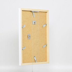 Деревянная рама Top Cube 25x60 см белое антибликовое стекло