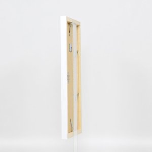 Деревянная рама Top Cube 25x60 см белое антибликовое стекло