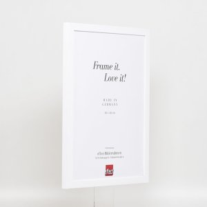 Деревянная рама Top Cube 25x60 см белое антибликовое стекло