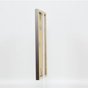 Деревянный каркас Top Cube 25x70 см платина обычное стекло