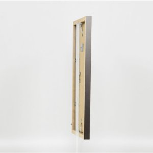 Деревянный каркас Top Cube 25x70 см платина обычное стекло