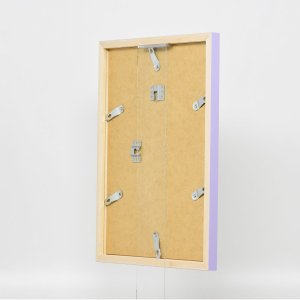 Деревяна рамка Top Cube 27x48 см бузкове антиблікове скло