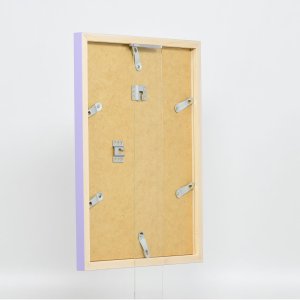 Деревяна рамка Top Cube 27x48 см бузкове антиблікове скло