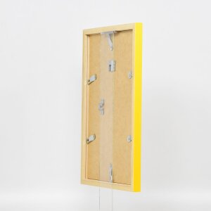 Деревяна рамка Top Cube 35x50 см жовте антиблікове скло