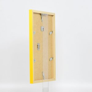 Деревяна рамка Top Cube 35x50 см жовте антиблікове скло