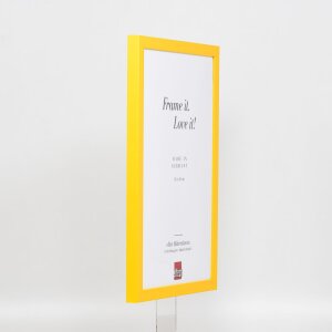 Деревяна рамка Top Cube 35x50 см жовте антиблікове скло