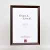 Ефектна деревяна рама Top N палісандр 45x80 см акрилове скло