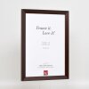 Ефектна деревяна рама Top N палісандр 45x80 см акрилове скло