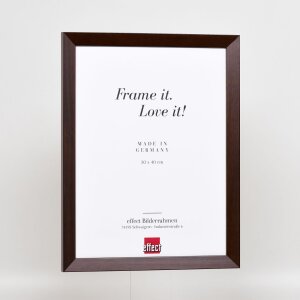 Ефектна деревяна рама Top N палісандр 45x80 см музейне скло