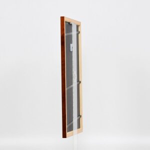 Ефект деревяної рами профіль 89 темно-коричневе акрилове скло 50x50 см