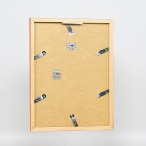 Деревяна рамка Top Cube 50x65 см оранжеве антиблікове скло
