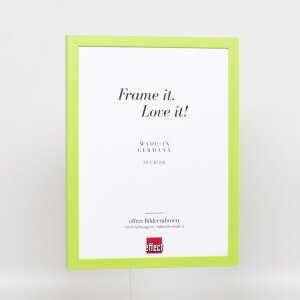 Деревяна рамка Top Cube 50x75 см зелене антиблікове скло