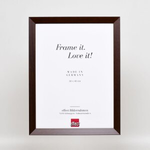 Эффектная деревянная рама Топ N палисандр 61x91,5 см музейное стекло