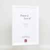 Эффектная деревянная рама Топ N белый 62x93 см акриловое стекло