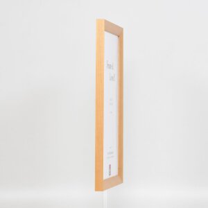 Ефектна деревяна рама Top N береза 62x93 см музейне скло