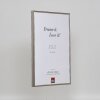 Ефектна пластикова рамка Art platinum 50x100 см прозоре скло