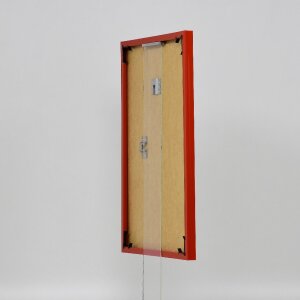 Эффектная пластиковая рама Art red 62x93 см прозрачное стекло