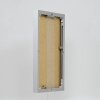 Ефектна алюмінієва фоторамка Quadro 21x29,7 см сріблясте прозоре скло портретний формат