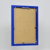 Ефектна алюмінієва фоторамка Quadro синя 21x29,7 см прозоре скло МДФ задня панель