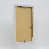 Ефектна алюмінієва фоторамка Quadro 21x29.7 см сріблястий глянцевий прозоре скло МДФ