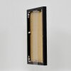 Ефектна алюмінієва фоторамка Quadro 21x29,7 см, чорне глянцеве прозоре скло