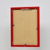 Эффектная алюминиевая фоторамка Quadro 40x50 см красное прозрачное стекло