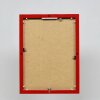 Эффектная алюминиевая фоторамка Quadro 40x50 см красное прозрачное стекло