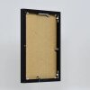 Эффектная алюминиевая фоторамка Quadro 14,8x21 см черное глянцевое прозрачное стекло