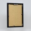 Ефектна алюмінієва фоторамка Quadro 30,5x91,5 см, чорне прозоре скло