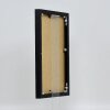 Ефектна алюмінієва фоторамка Quadro 30,5x91,5 см, чорне прозоре скло