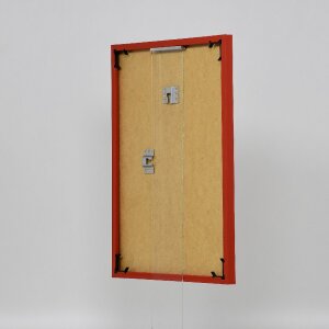 Ефектна пластикова рамка Art red 25x80 см з антибліковим склом