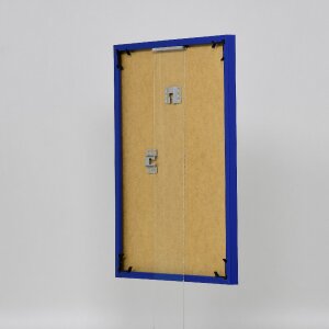 Ефектна пластикова рама з антибліковим склом Art blue 50x70 см