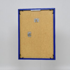 Ефектна пластикова рама з антибліковим склом Art blue 50x70 см