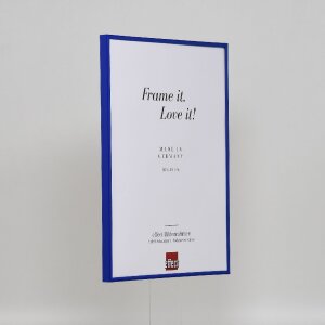 Ефектна пластикова рама з антибліковим склом Art blue 50x70 см