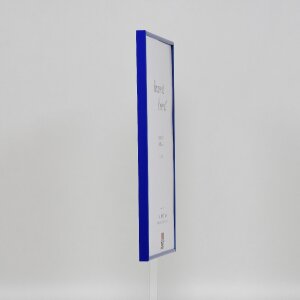 Ефектна пластикова рама з антибліковим склом Art blue 50x70 см