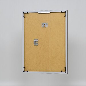 Эффектная пластиковая рама Art platinum 60x80 см антибликовое стекло