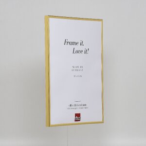 Ефектна пластикова рама Арт-золото 70x70 см антиблікове скло
