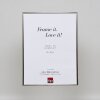 Ефектна пластикова рама Art platinum 70x70 см антиблікове скло