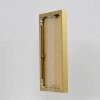 Эффектная алюминиевая фоторамка Quadro 29,7x42 см золотое антибликовое стекло